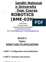 Robotics Lectures-1 For Final Year Indir PDF