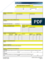 High Voltage Switching Sheet