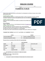 English Course Passive Voice