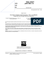 PrEN 1993-1!10!2003 Eurocode 3 - Design of Steel Structures - Part 1-10 - Material Toughness and Through-Thickness Properties