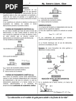 Tema 11 Fuerza de Rozamiento