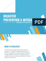 Disaster Prevention and Mitigation