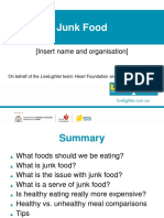 Junk Food Presentation 