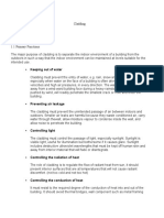 Functions of Cladding