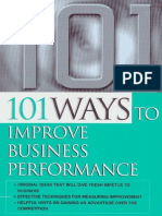 101 Ways To Improve Business Performance