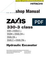 Hitachi Zaxis 330-3-350-3 Class Hydraulic Excavator Service Repair Workshop Manual Download-001-040