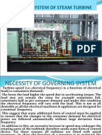 Governing System of Gas Turbine