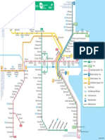 Dublin Train-Tram Map ENGLISH