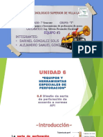 6.5 Diseño de Sarta de Perforacion