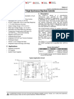 TPS51117 Single Synchronous Step-Down Controller: 1 Features 3 Description