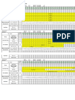 Monitoring Sheet For Work Progress: Working Area