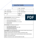 Lesson Plan Desert MST 1