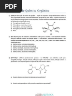 Exercicios de Quimica Organica