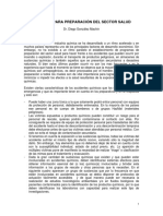 Acciones para Preparacion Del Sector Salud.