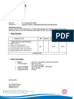 Cotización - Repuestos C 10.12 - Relleno PDF