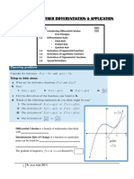 Topic 1 (Notes) Differentiation