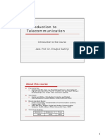 Introduction To Telecommunication