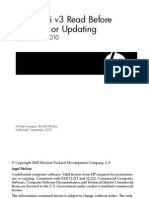 HP-UX 11i v3 Read Before Installing or Updating: September 2010