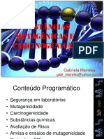 Substâncias Mutagênicas e Carcinogênicas