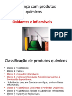 Segurança Com Produtos Químicos-Oxidantes e Inflamáveis