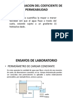 Determinacion Del Coeficiente de Permeabilidad