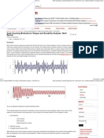 Cycle Counting Methods For Fatigue