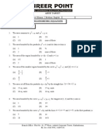 Area of Bounded Region