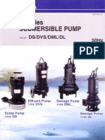 Ebara Pump Catalogue PDF DL Series PDF