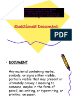 Question - Document New