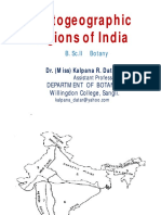 Phytogeographic Regions of India