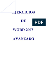 Ejercicios de Word 