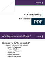 HL7 Networking: File Transfer and Process