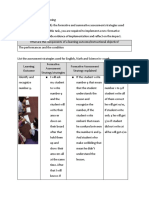 Task 4 - Instructional Planning