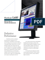 Eizo FlexScan L685 Datasheet