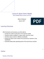 Lecture 9: Space-Vector Models: ELEC-E8405 Electric Drives (5 ECTS)