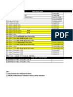 Amd Processor: Ket: 1. Blok Kuning Ada Perubahan Harga 2. Harga Tidak Mengikat Sewaktu-Waktu Dapat Berubah