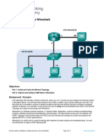 4.1.2.10 Lab - Introduction To Wireshark