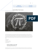 Stanford-Binet Test Scoring Explained - Stanford-Binet IQ Test