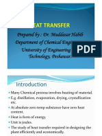 Prepared By: Dr. Muddasar Habib Department of Chemical Engineering University of Engineering and Technology, Peshawar