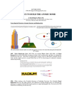 Atom Bomb Lecture Notes