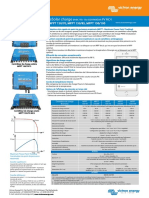 Fiche Technique Régulateur Solaire MPPT Victron 150 45 À 150 100