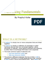 Networking Fundamentals: by Praphul Kolte