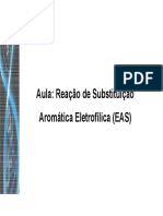 Reação de Substituicao Aromatica Nucleofilica