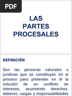 Partes Procesales