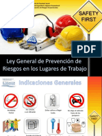 Mtps Modulo I Ley General de Prevencion de Riesgos en Los Lugares de Trabajo