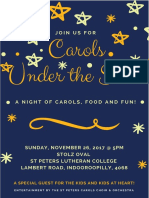 Carols Under The Stars: Join Us For