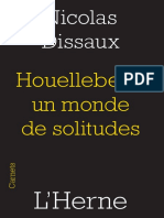 Houellebecq, Un Monde de Solitudes