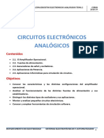 U.t.2.circuitos Electrónicos Analógicos