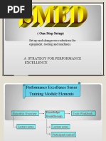 (One Step Setup) : A Strategy For Performance Excellence