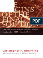 The Origins of The Final Solution. The Evolution of Nazi Jewish Policy September 1939-March 1942. Comprehensive History of The Holocaust PDF